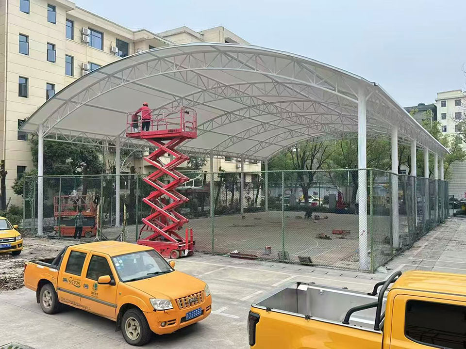膜结构车棚